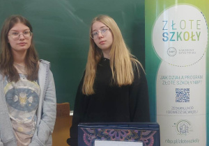 Drużyna Ambasadorów Edukacji Ekonomicznej w klasie 3a