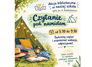Czytanie pod namiotem