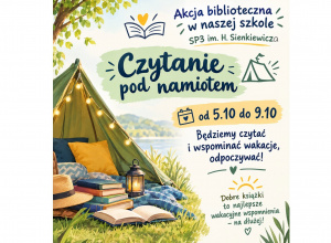 Czytanie pod namiotem